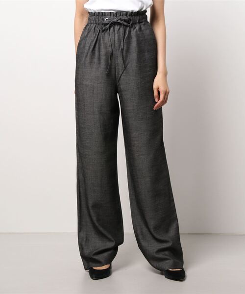 SISLEY(シスレー)の「ヘンプ混ドロストフレアパンツ(その他パンツ・レディース・スミクロ・42/40/44/38)」の8枚目の写真