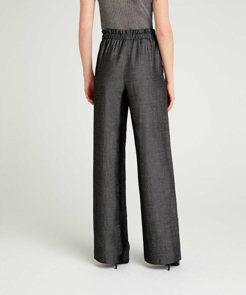 SISLEY(シスレー)の「ヘンプ混ドロストフレアパンツ(その他パンツ・レディース・スミクロ・42/40/44/38)」の5枚目の写真