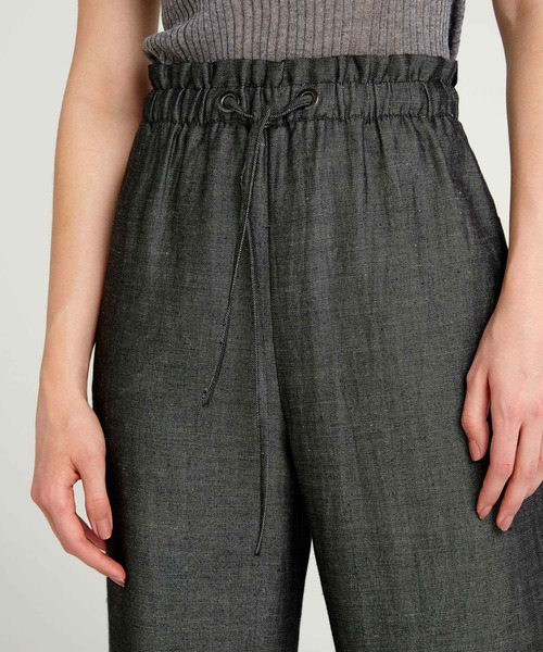 SISLEY(シスレー)の「ヘンプ混ドロストフレアパンツ(その他パンツ・レディース・スミクロ・42/40/44/38)」の6枚目の写真