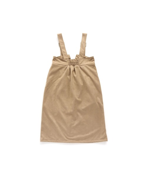 SISTER JENNI(SISTER JENNI)の「前ZIPジャンスカ(ジャンパースカート・キッズ・カーキ/ベージュ・140cm/150cm/130cm/160cm)」の14枚目の写真