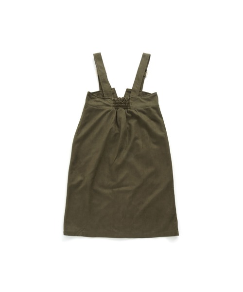 SISTER JENNI(SISTER JENNI)の「前ZIPジャンスカ(ジャンパースカート・キッズ・カーキ/ベージュ・140cm/150cm/130cm/160cm)」の9枚目の写真