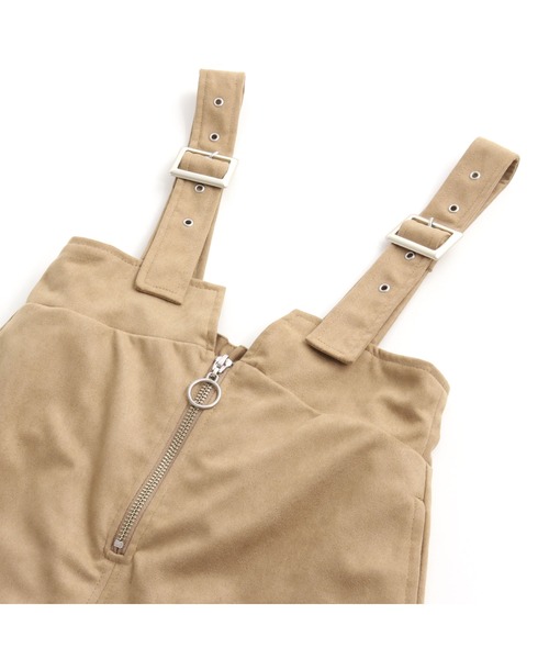 SISTER JENNI(SISTER JENNI)の「前ZIPジャンスカ(ジャンパースカート・キッズ・カーキ/ベージュ・140cm/150cm/130cm/160cm)」の13枚目の写真