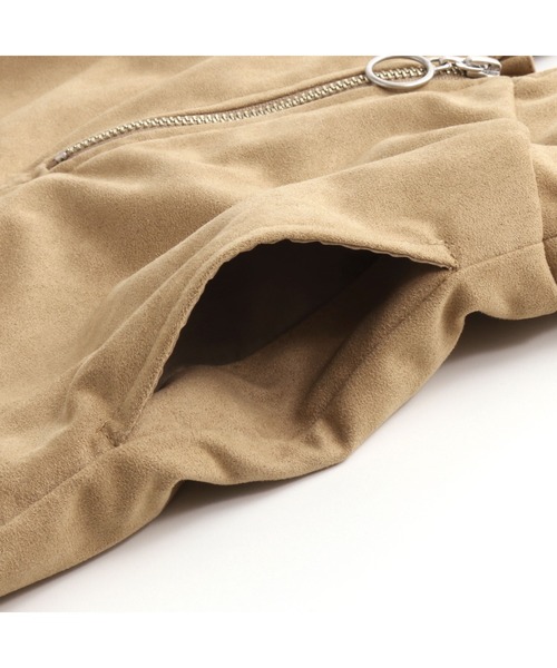 SISTER JENNI(SISTER JENNI)の「前ZIPジャンスカ(ジャンパースカート・キッズ・カーキ/ベージュ・140cm/150cm/130cm/160cm)」の11枚目の写真