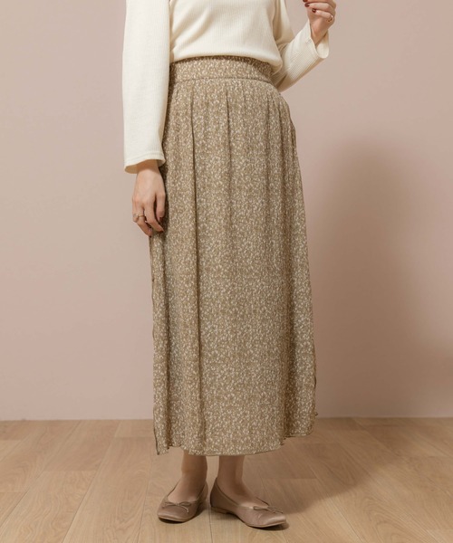 flower(フラワー)の「ウェーヴィラップスカート(スカート・レディース・ブラック/グリーン・FREE)」の10枚目の写真