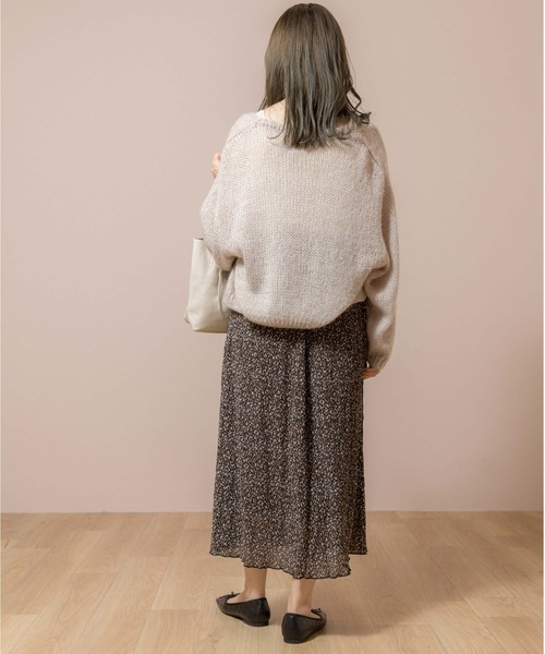 flower(フラワー)の「ウェーヴィラップスカート(スカート・レディース・ブラック/グリーン・FREE)」の15枚目の写真