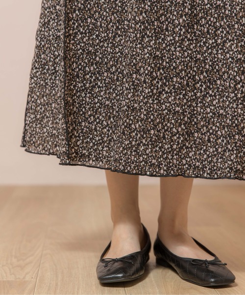 flower(フラワー)の「ウェーヴィラップスカート(スカート・レディース・ブラック/グリーン・FREE)」の20枚目の写真
