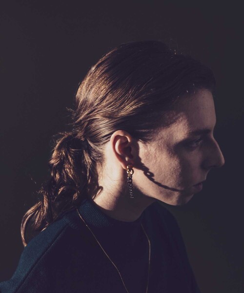 and cloud（アンドクラウド）の「Gradation Earring L / Single（イヤリング・レディース・シルバー/ブラック/シルバー系その他/イエローゴールド/ゴールド系その他・FREE）」の17枚目の写真
