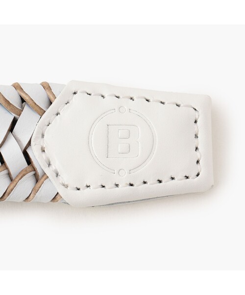ブリーフィング/FIREMAN BUCKLE MESH BELT/ホワイト FIREMAN BUCKLE MESH BELT（ファイアーマンバックルメッシュ