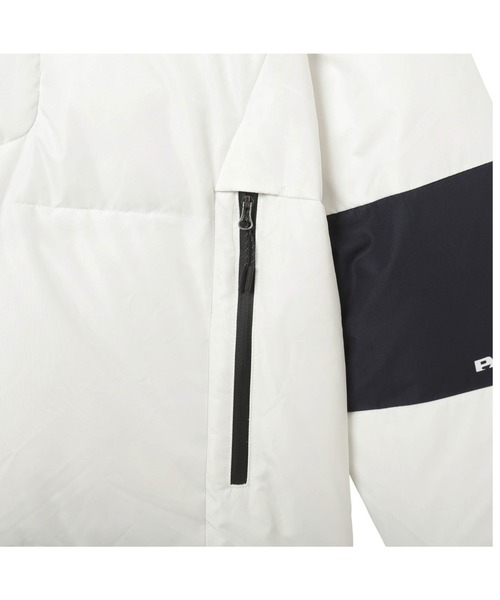 Go to by mizuno（ゴートゥーバイミズノ）の「PANAM　ミドルウェイトダウンジャケット[ユニセックス]（ダウンジャケット/コート・メンズ・ネイビー/ホワイト・L/XL/M）」の13枚目の写真