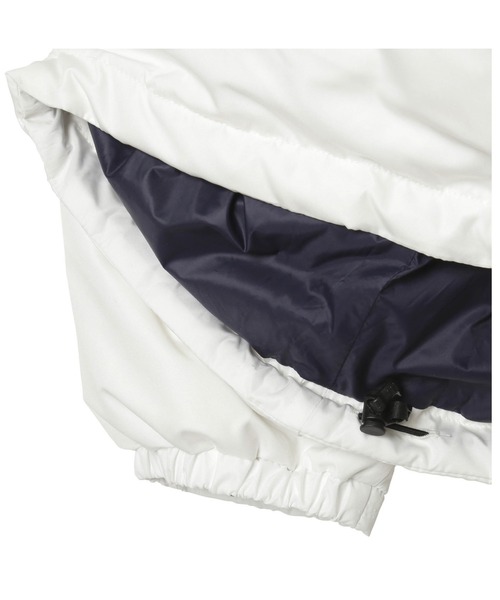 Go to by mizuno（ゴートゥーバイミズノ）の「PANAM　ミドルウェイトダウンジャケット[ユニセックス]（ダウンジャケット/コート・メンズ・ネイビー/ホワイト・L/XL/M）」の10枚目の写真