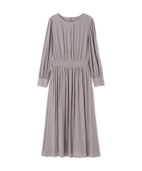 NATURAL BEAUTY BASIC(ナチュラルビューティーベーシック)の「割繊ボックスタックワンピース(ワンピース・レディース・グレー/グリーン/ダークブルー・SMALL/MEDIUM)」の16枚目の写真