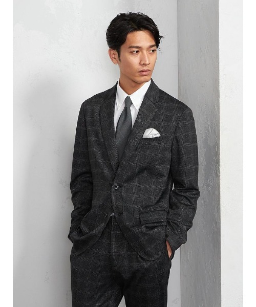 210113● mister it セットアップ チェック ジャケット パンツ 210113○ mister it セットアップ チェック ジャケット パンツ