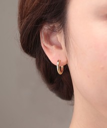 ニッケルフリーフープピアス