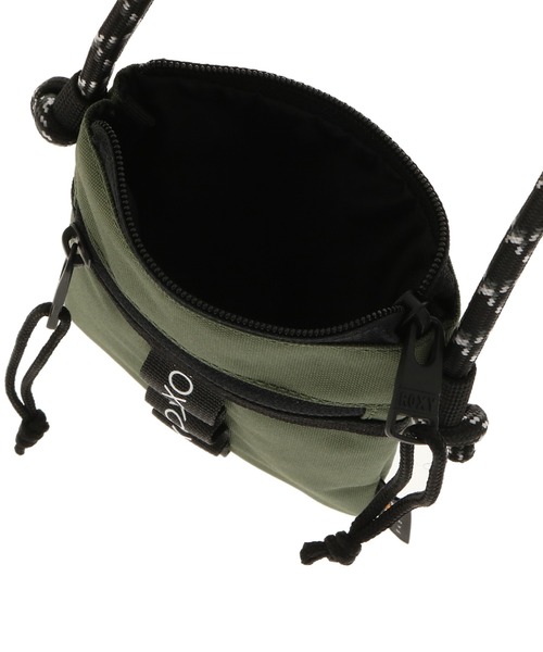 ROXY（ロキシー）の「MOC BAG/ロキシーショルダーポーチ（ショルダーバッグ・レディース・ブラック/グリーン・FREE）」の11枚目の写真