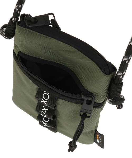 ROXY（ロキシー）の「MOC BAG/ロキシーショルダーポーチ（ショルダーバッグ・レディース・ブラック/グリーン・FREE）」の12枚目の写真