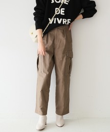 SLOBE IENA | バックサテンカーゴパンツ【洗濯機使用可能】◆(カーゴパンツ)