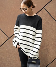 Deuxieme Classe | ・追加 ボーダーニット(ニット/セーター)