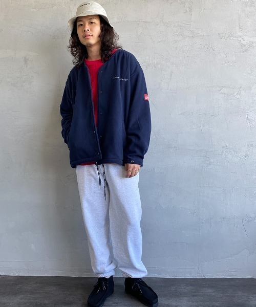 Manhattan Portage（マンハッタンポーテージ）の「[MANHATTAN PORTAGE/マンハッタンポーテージ] 別注 ポーラテック フリースカーディガン（その他アウター・レディース・ブラック/ネイビー/アイボリー・M/L）」の8枚目の写真