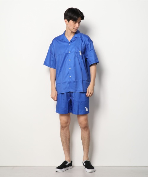 新品 Vandy The Pink セットアップ シャツ 交わる ショーツ 柄 Lサイズ