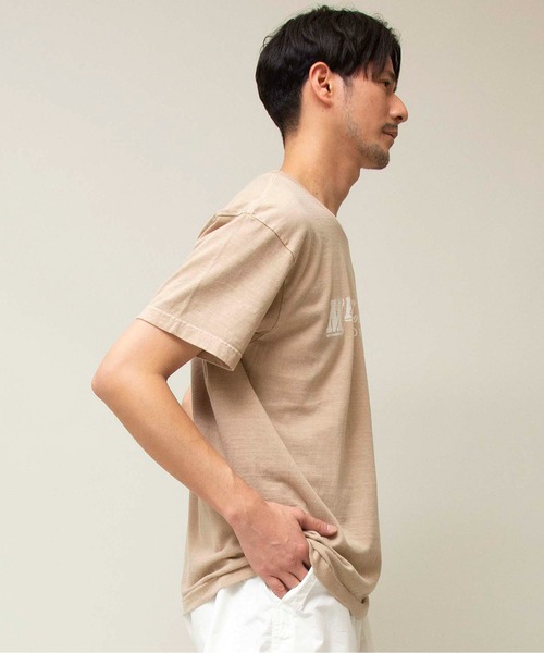 Johnbull(ジョンブル)の「【GOOD ROCK SPEED×JOHNBULL】ショートスリーブTシャツ(MEILLEURS)(Tシャツ/カットソー・メンズ・ベージュ/チャコールグレー/ホワイト・MEDIUM/SMALL/LARGE/X-LARGE)」の11枚目の写真