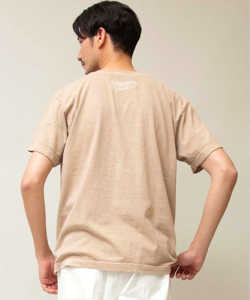 Johnbull(ジョンブル)の「【GOOD ROCK SPEED×JOHNBULL】ショートスリーブTシャツ(MEILLEURS)(Tシャツ/カットソー・メンズ・ベージュ/チャコールグレー/ホワイト・MEDIUM/SMALL/LARGE/X-LARGE)」の12枚目の写真