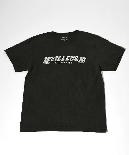 Johnbull(ジョンブル)の「【GOOD ROCK SPEED×JOHNBULL】ショートスリーブTシャツ(MEILLEURS)(Tシャツ/カットソー・メンズ・ベージュ/チャコールグレー/ホワイト・MEDIUM/SMALL/LARGE/X-LARGE)」の18枚目の写真