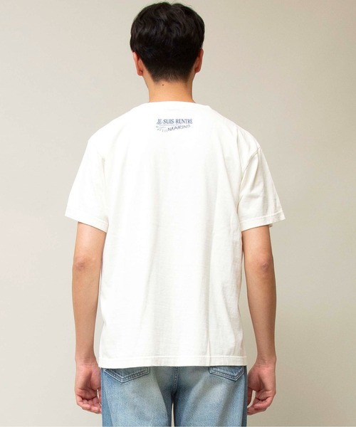 Johnbull(ジョンブル)の「【GOOD ROCK SPEED×JOHNBULL】ショートスリーブTシャツ(MEILLEURS)(Tシャツ/カットソー・メンズ・ベージュ/チャコールグレー/ホワイト・MEDIUM/SMALL/LARGE/X-LARGE)」の8枚目の写真