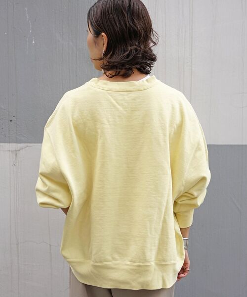 REMI RELIEF（レミレリーフ）の「REMI RELIEF(レミレリーフ) WOMEN'S 別注スウェット（スウェット・レディース・イエロー/グリーン・FREE）」の8枚目の写真