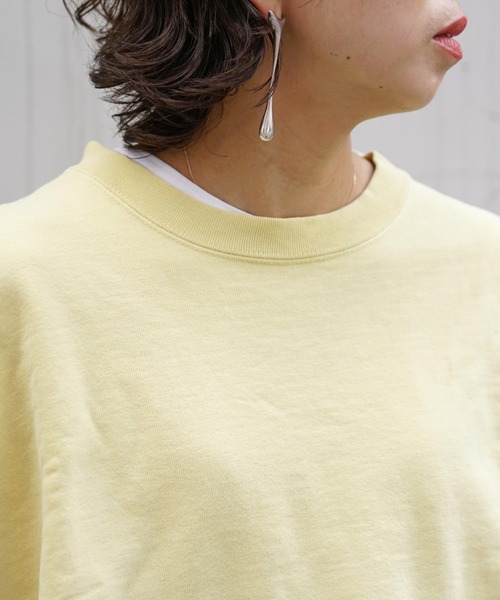 REMI RELIEF（レミレリーフ）の「REMI RELIEF(レミレリーフ) WOMEN'S 別注スウェット（スウェット・レディース・イエロー/グリーン・FREE）」の16枚目の写真
