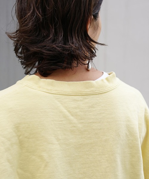 REMI RELIEF（レミレリーフ）の「REMI RELIEF(レミレリーフ) WOMEN'S 別注スウェット（スウェット・レディース・イエロー/グリーン・FREE）」の19枚目の写真