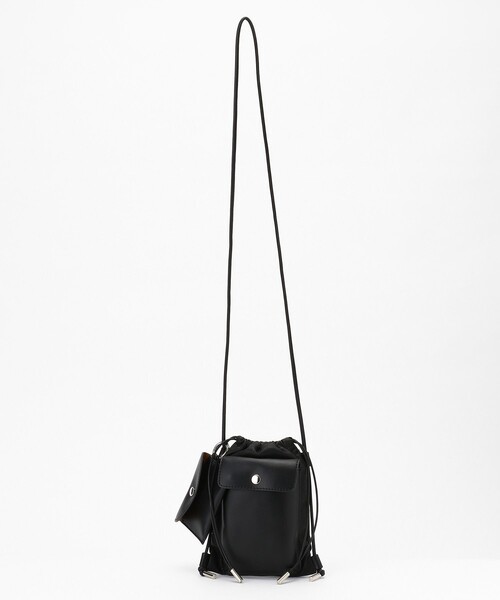 FREAK'S STORE（フリークスストア）の「cache cache/カシュカシュ スマホポケット付きショルダーバッグ(スマホショルダー)（ショルダーバッグ・レディース・ブラック/ホワイト/パープル/イエロー/ピンク/オレンジ・ONE SIZE）」の20枚目の写真