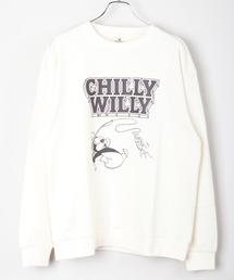 Chilly Willy チリ―ウィリー ルーズサイズ 裏毛 長袖トレーナー