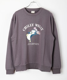 Chilly Willy　チリ―ウィリー ルーズサイズ 裏毛 長袖トレーナー
