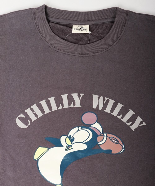 WESTSEA（ウエストシー）の「Chilly Willy　チリ―ウィリー ルーズサイズ 裏毛 長袖トレーナー（スウェット・レディース・ホワイト系その他/グリーン/オフホワイト/ベージュ/ブルー/ブラウン/スミクロ/ブラック系その他/グリーン系その他・XL/L/M）」の10枚目の写真