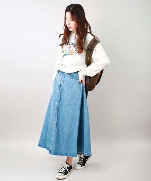 WESTSEA（ウエストシー）の「Chilly Willy　チリ―ウィリー ルーズサイズ 裏毛 長袖トレーナー（スウェット・レディース・ホワイト系その他/グリーン/オフホワイト/ベージュ/ブルー/ブラウン/スミクロ/ブラック系その他/グリーン系その他・XL/L/M）」の17枚目の写真