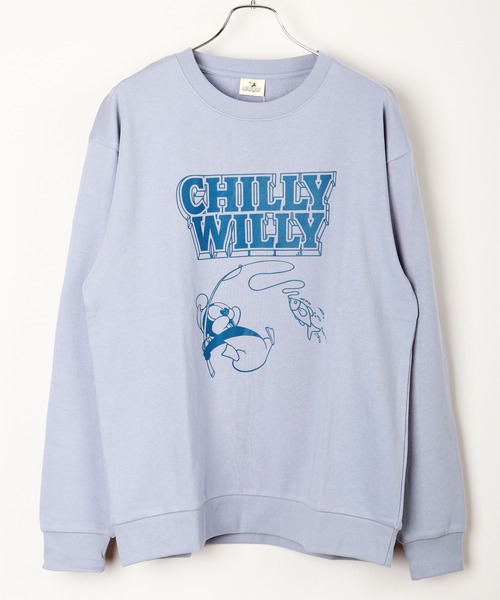 WESTSEA（ウエストシー）の「Chilly Willy　チリ―ウィリー ルーズサイズ 裏毛 長袖トレーナー（スウェット・レディース・ホワイト系その他/グリーン/オフホワイト/ベージュ/ブルー/ブラウン/スミクロ/ブラック系その他/グリーン系その他・XL/L/M）」の21枚目の写真