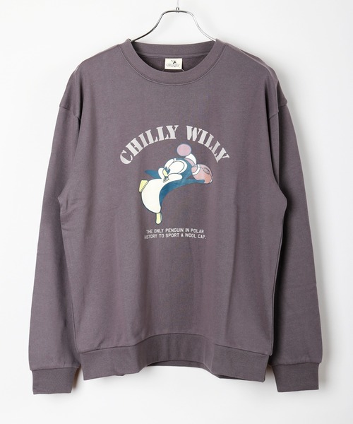 WESTSEA（ウエストシー）の「Chilly Willy　チリ―ウィリー ルーズサイズ 裏毛 長袖トレーナー（スウェット・レディース・ホワイト系その他/グリーン/オフホワイト/ベージュ/ブルー/ブラウン/スミクロ/ブラック系その他/グリーン系その他・XL/L/M）」の11枚目の写真