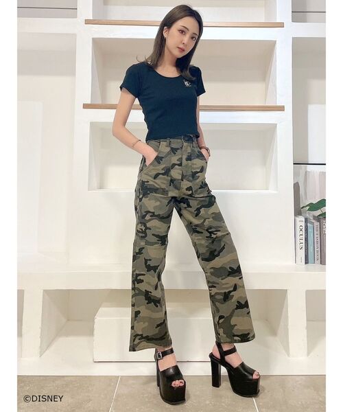 ジェイダ ハイウエストライン ていたし レギンス カモフラ 新品