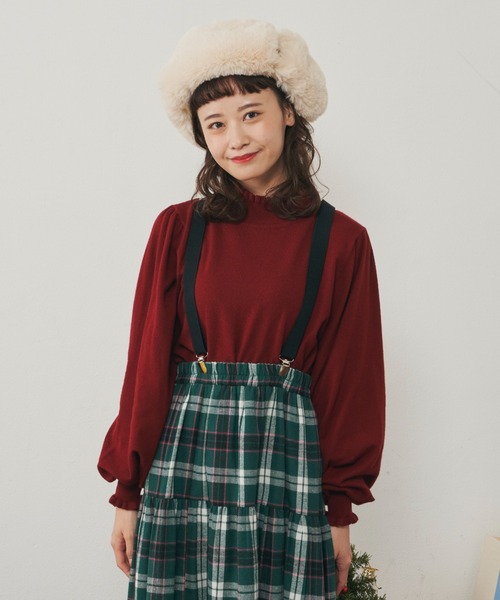 MERLOT（メルロー）の「シンプルサスペンダー（サスペンダー・レディース・ブラック/グリーン/ナチュラル・FREE）」の18枚目の写真