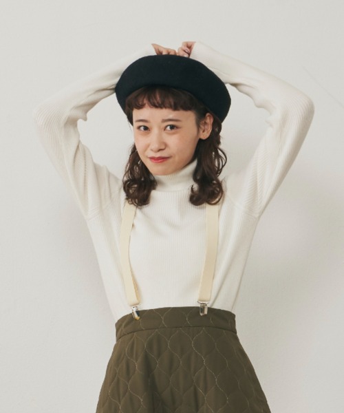 MERLOT（メルロー）の「シンプルサスペンダー（サスペンダー・レディース・ブラック/グリーン/ナチュラル・FREE）」の19枚目の写真