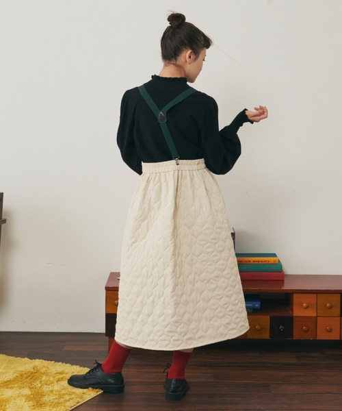 MERLOT（メルロー）の「シンプルサスペンダー（サスペンダー・レディース・ブラック/グリーン/ナチュラル・FREE）」の15枚目の写真