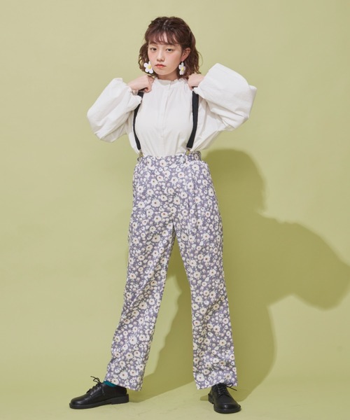 MERLOT（メルロー）の「シンプルサスペンダー（サスペンダー・レディース・ブラック/グリーン/ナチュラル・FREE）」の21枚目の写真