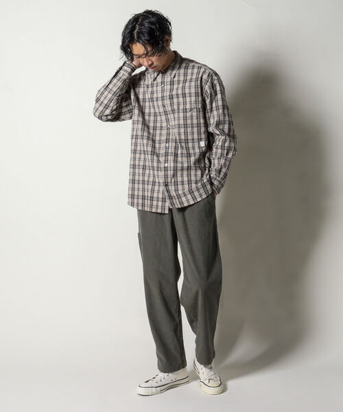 NOLLEY'S goodman(ノーリーズグッドマン)の「【WORK ABOUT/ワークアバウト】BULL TERRIER SHIRT(シャツ/ブラウス・メンズ・オレンジ系その他/グリーン系その他/ホワイト系その他/ブラック系その他・MEDIUM/LARGE)」の11枚目の写真