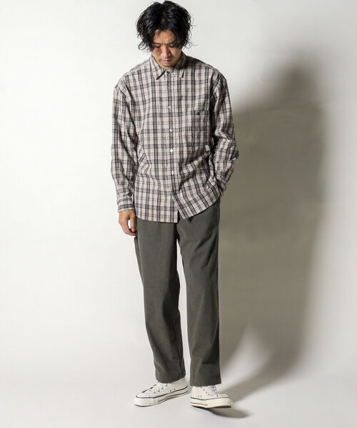 NOLLEY'S goodman(ノーリーズグッドマン)の「【WORK ABOUT/ワークアバウト】BULL TERRIER SHIRT(シャツ/ブラウス・メンズ・オレンジ系その他/グリーン系その他/ホワイト系その他/ブラック系その他・MEDIUM/LARGE)」の12枚目の写真