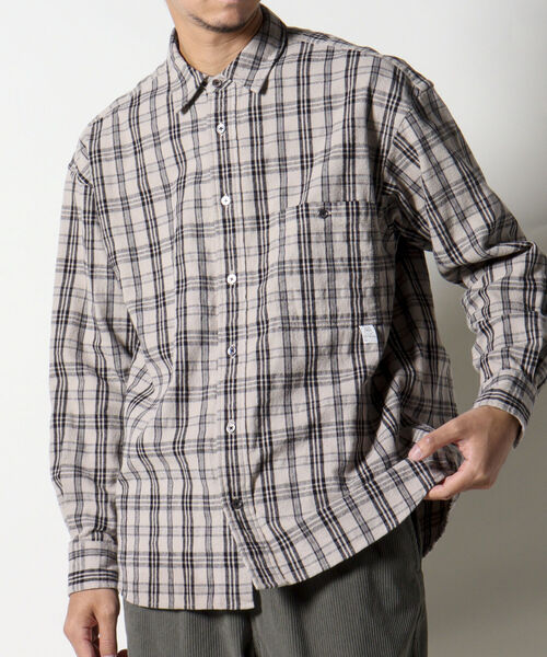 NOLLEY'S goodman(ノーリーズグッドマン)の「【WORK ABOUT/ワークアバウト】BULL TERRIER SHIRT(シャツ/ブラウス・メンズ・オレンジ系その他/グリーン系その他/ホワイト系その他/ブラック系その他・MEDIUM/LARGE)」の13枚目の写真