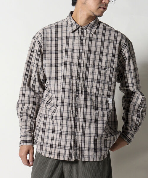 NOLLEY'S goodman(ノーリーズグッドマン)の「【WORK ABOUT/ワークアバウト】BULL TERRIER SHIRT(シャツ/ブラウス・メンズ・オレンジ系その他/グリーン系その他/ホワイト系その他/ブラック系その他・MEDIUM/LARGE)」の15枚目の写真