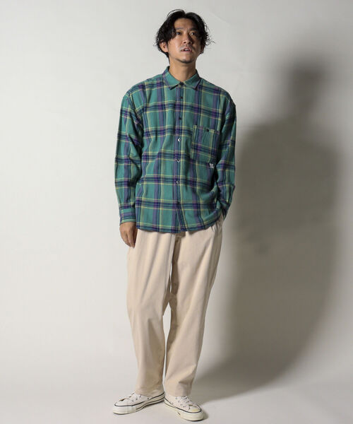NOLLEY'S goodman(ノーリーズグッドマン)の「【WORK ABOUT/ワークアバウト】BULL TERRIER SHIRT(シャツ/ブラウス・メンズ・オレンジ系その他/グリーン系その他/ホワイト系その他/ブラック系その他・MEDIUM/LARGE)」の18枚目の写真