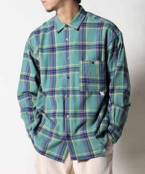 NOLLEY'S goodman(ノーリーズグッドマン)の「【WORK ABOUT/ワークアバウト】BULL TERRIER SHIRT(シャツ/ブラウス・メンズ・オレンジ系その他/グリーン系その他/ホワイト系その他/ブラック系その他・MEDIUM/LARGE)」の20枚目の写真