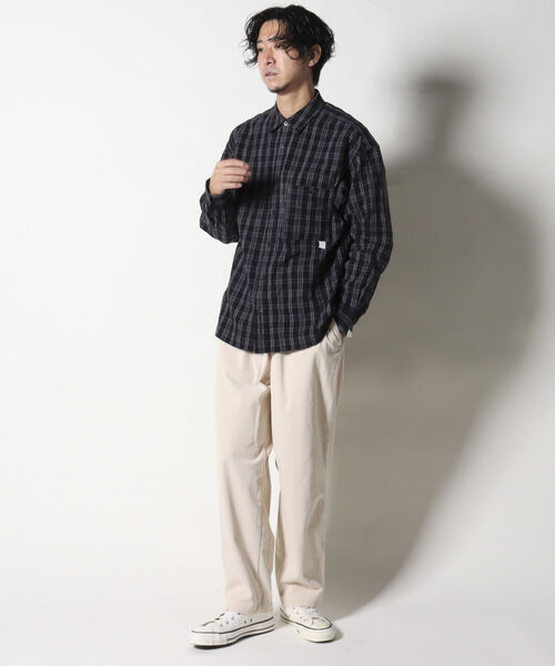 NOLLEY'S goodman(ノーリーズグッドマン)の「【WORK ABOUT/ワークアバウト】BULL TERRIER SHIRT(シャツ/ブラウス・メンズ・オレンジ系その他/グリーン系その他/ホワイト系その他/ブラック系その他・MEDIUM/LARGE)」の21枚目の写真