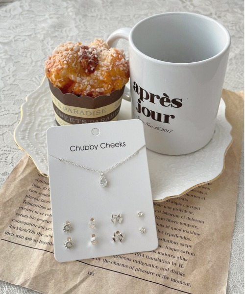 apres jour（アプレジュール）の「【apres jour×ARIAZ】ネックレス付きアソートピアス【４YR】（ピアス（両耳用）・レディース・シルバー/その他・FREE）」の2枚目の写真